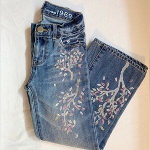 GAP Girl  Flare Jeans in Classic Blue